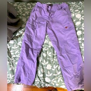 Lavender Light Purple Dickies Baggy Cargo Pants Modern Styleosh Fashion Pants